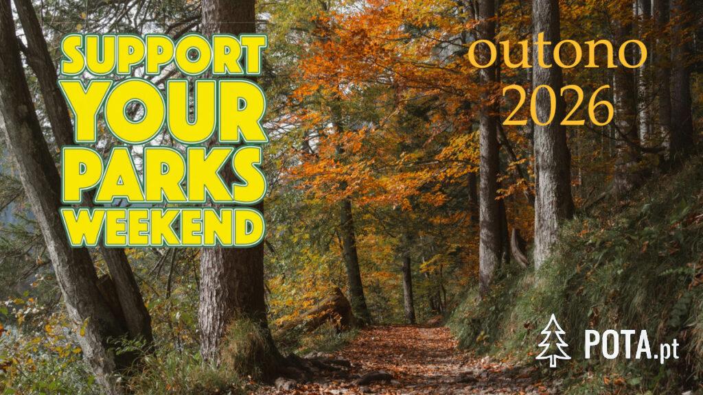 Support Your Parks Weekend – outono 2026